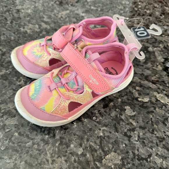OshKosh B'gosh Other - OshKosh B'gosh Pink and Yellow Kids Sneakers